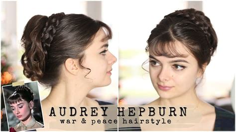 audrey hepburn hair tutorial